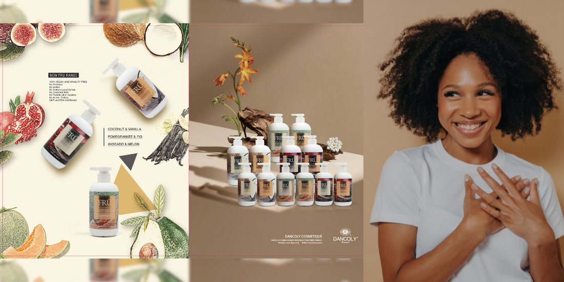 Vibrant, Luscious, FRÜ! Delight in the New Fresh & Fruity Hair Care Line by Dancoly